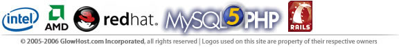 Copyright 2006 GlowHost.com Inc. All Rights Reserved.